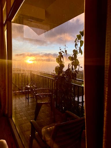Romantic evening view from Cloudwalks® rooms