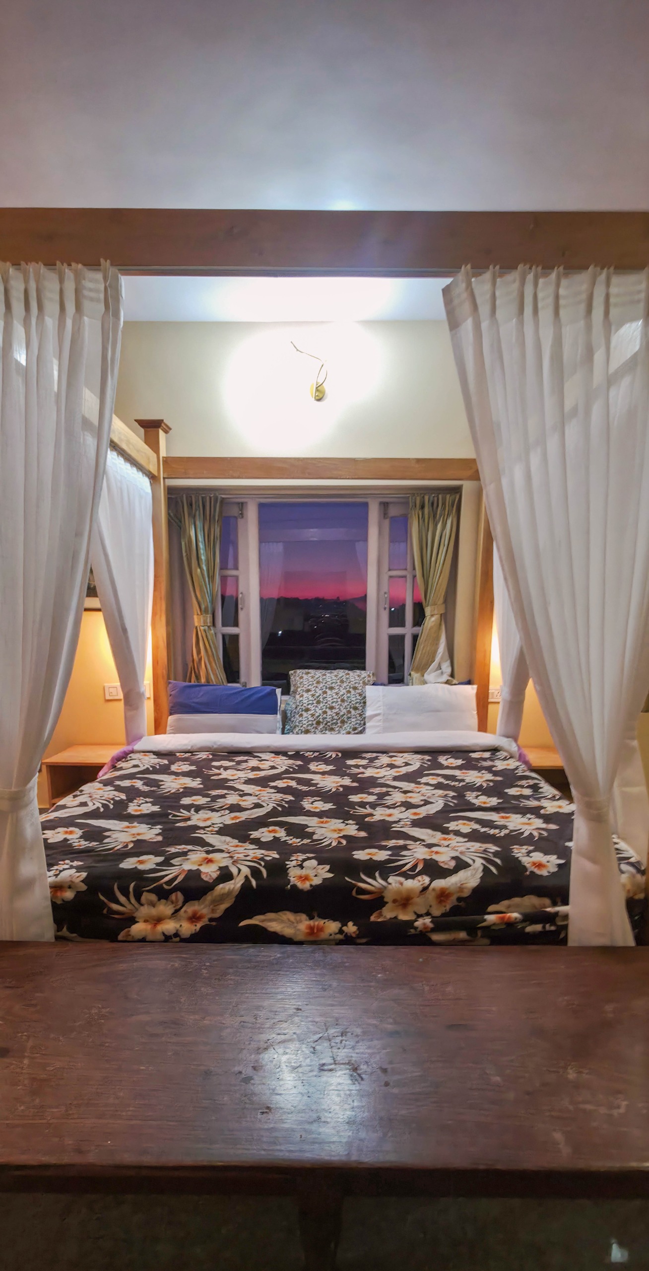 Intimate Twilight Valley View from Romantic Sunset Room - Cloudwalks®